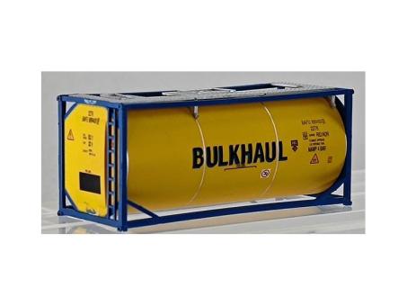 Pirata 20\' Tank-Container BULKHAUL, giallo, scritta blu, struttura blu 12341 