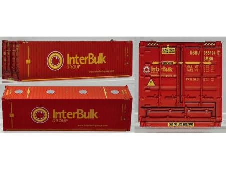 Pirata 2x 30\' Container InterBulk GROUP, red 12382 