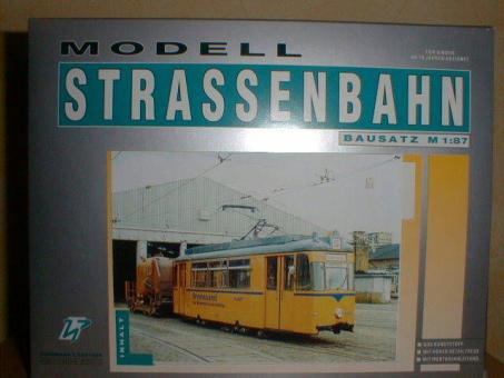 H & P 1:87 STRASSENBAHN ET57 Arbeitswagen Leipzig 