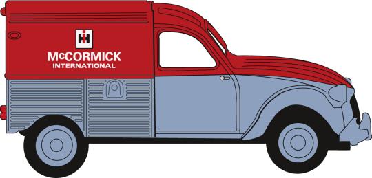 Brekina Citroen 2 CV Kastenente McCormick 14178 