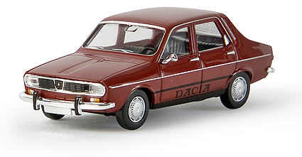 Brekina PKW Dacia 1300, dunkelrot 14510 