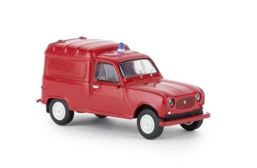 Brekina PKW Renault R4 Fourgonnette Feuerwehr 14747 