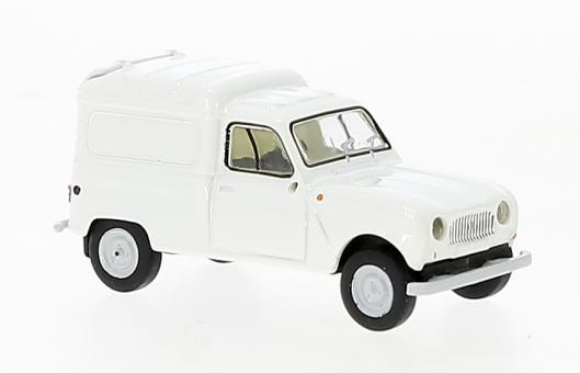 Brekina PKW Renault R4 Fourgonnette weiß 