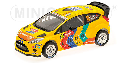 Minichamps 1:18 Ford Fiesta RS WRC No.15, Rally Wales 2011 S 