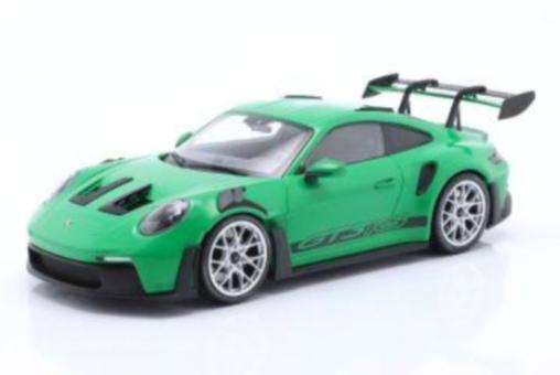 Minichamps 1:18 Porsche 911 (992) GT3 RS (2023) - green / si 