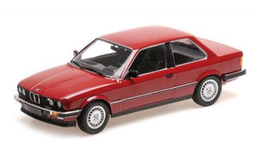 Minichamps 1:18 BMW 323I (E30) - 1982 - RED (CARMINE) 