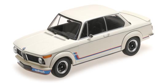 Minichamps 1:18 BMW 2002 TURBO - 1973 - WHITE 