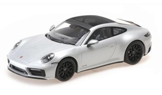 Minichamps 1:18 PORSCHE 992 CARRERA 4 GTS – 2020 – silver 