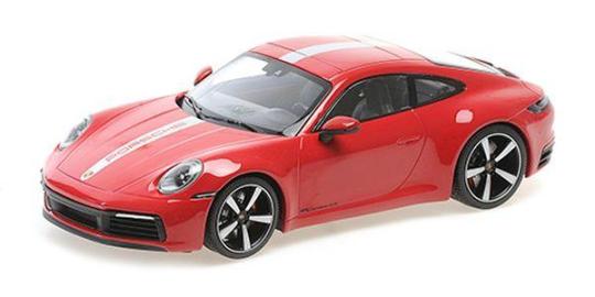 Minichamps 1:18 PORSCHE 911 CARRERA 4S - 2019 - RED 155067326 