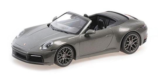 Minichamps 1:18 PORSCHE 911 CARRERA 4S CABRIOLET - 2019 - GREEN METALLIC 1550673 