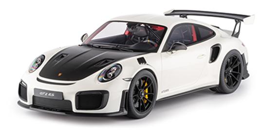 Minichamps 1:18 PORSCHE 911 (991.2) GT2RS - 2018 - WHITE W/ 