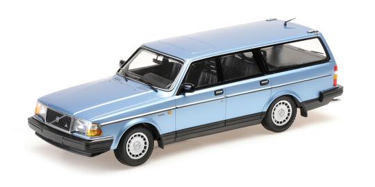 Minichamps 1:18 VOLVO 240 GL BREAK - 1986 - BLUE METALLIC 155171414 