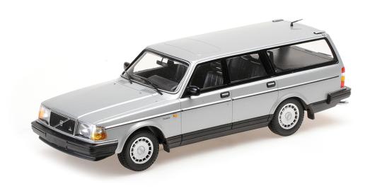 Minichamps 1:18 VOLVO 240 GL BREAK - 1986 - SILVER 