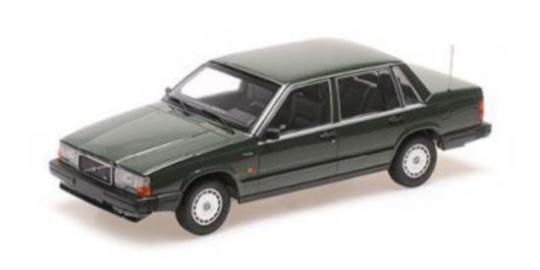 Minichamps 1:18 VOLVO 740 GL – 1986 – DARK GREEN 