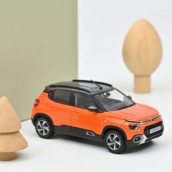 NOREV 1:43 Citroën C3 (Indian market) 2021 - Orange & Grey r 