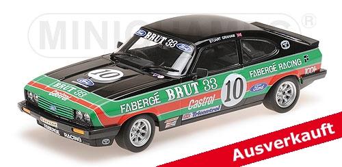 Minichamps 1:18 Ford Capri 3,0 FABERGÉ RACING LEE JEANS - STUART GRAHAM - 2ND PL 