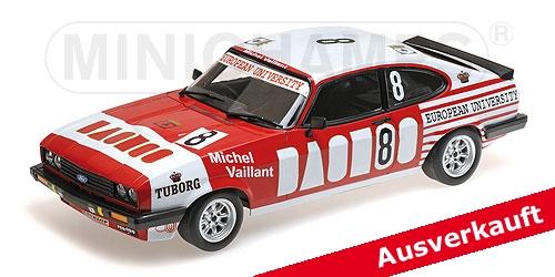 Minichamps 1:18 Ford Capri 3,0 SERGE POWER BASTOS RACING -SOTO/HONEGER/LIBERT 