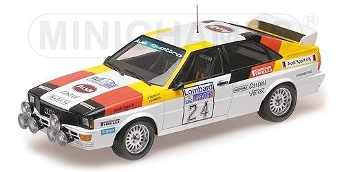 Minichamps 1:18 AUDI QUATTRO - AUDI SPORT - DEMUTH/DANIELS 