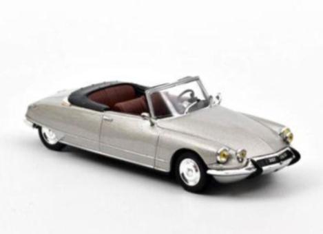 NOREV 1:43 Citroen DS 19 Cabriolet 1965 - pearl grey 