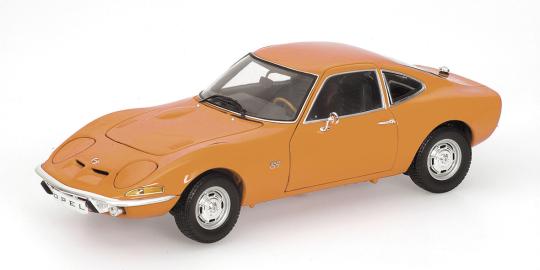 Minichamps 1:18 OPEL GT - 1970 - OCHER 