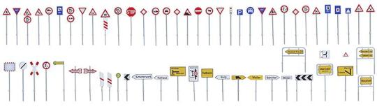 Faller Verkehrsschilder-Set 180534 