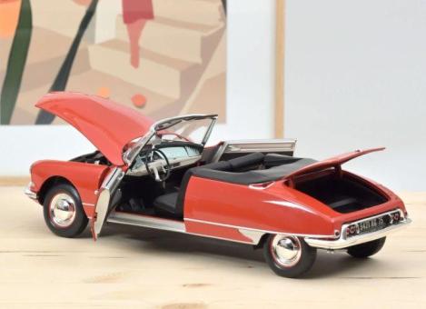 NOREV 1:18 Citroen DS 19 Convertible 1961 - corall red 