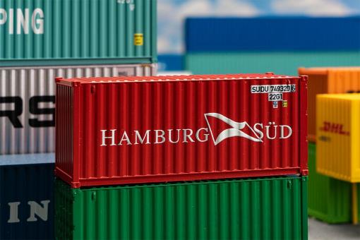 Faller 20\' Container HAMBURG SÜD 182001 