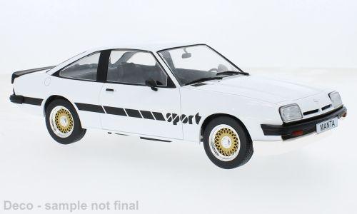 MCG 1:18 Opel Manta B Sport 1980 - white 