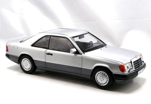 NOREV 1:18 Mercedes-Benz 300 CE-24 Coupé 1990 - Silver 