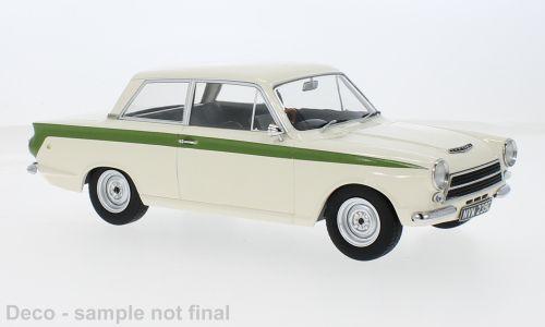 MCG 1:18 Ford Lotus Cortina MK I - 1963 - white 