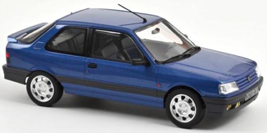 NOREV 1:18 Peugeot 309 GTi 16 (1991) - Miami Blue 