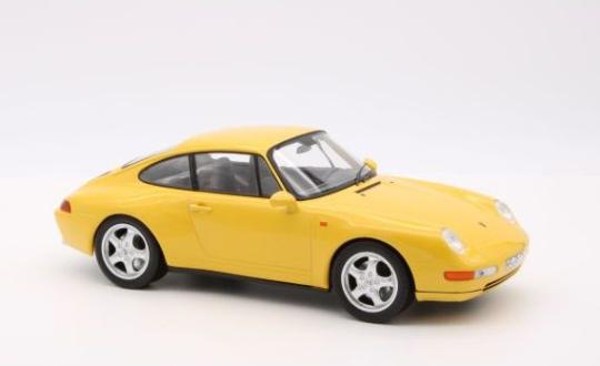 NOREV 1:18 Porsche 993 Carrera 1994 - Yellow 