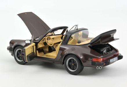 NOREV 1:18 Porsche 911 Turbo Targa 1987 - brown met. 