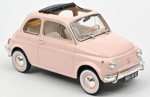 NOREV 1:18 Fiat 500 L - 1968 - pink/birth pack 