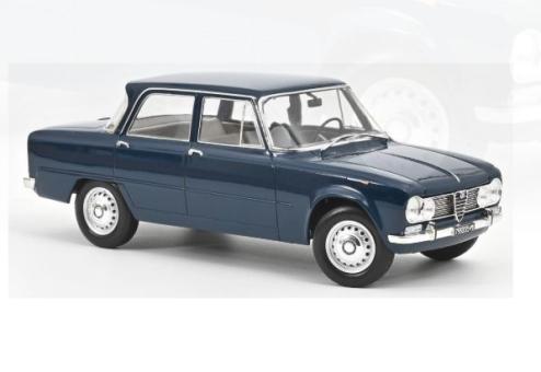 NOREV 1:18 Alfa Romeo Giulia TI 1964 - Petrol Blue 