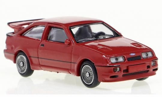 Brekina PKW Ford Sierra Cosworth RS, rot 