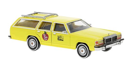 Brekina PKW Ford LTD Station Wagon als Taxi New York 19633 