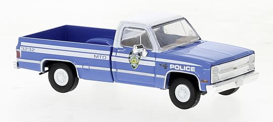 Brekina PKW Chevrolet C10 NYPD 19654 