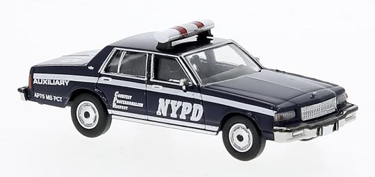 Brekina PKW Chevrolet Caprice des NYPD Auxilary 19709 