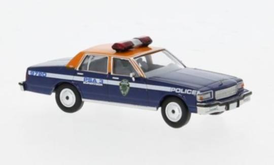 Brekina PKW Chevrolet Caprice, NYPD Transit police 19710 