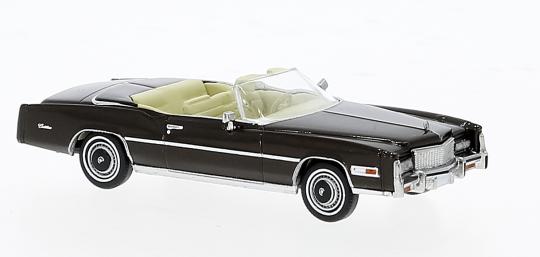 Brekina PKW Cadillac Eldorado Convertible, braun met. 