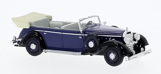 Brekina PKW Mercedes-Benz 770K, dunkelblau 