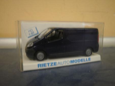 Rietze Opel Vivaro Kasten blaumetallic 