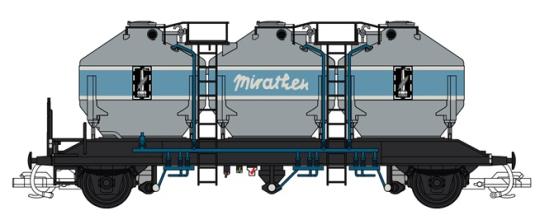 NPE Silowagen Uc-y Mirathen VEB Leuna 22072 