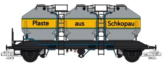 NPE Silowagen Uc-y Plaste aus Schk. 2.Nr. 22080 
