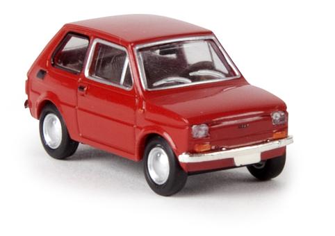 Brekina PKW Fiat 126,rot 