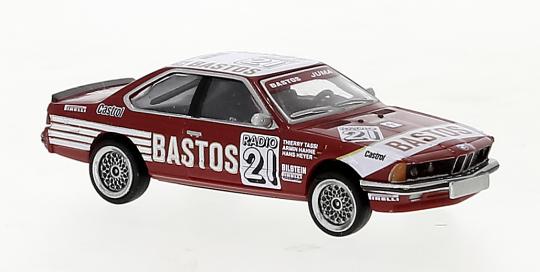 Brekina PKW BMW 635 CSi Bastos 24355 