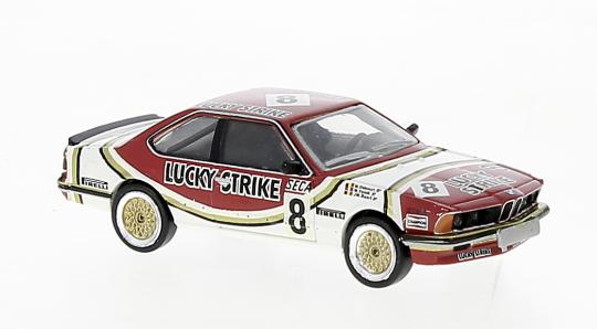 Brekina PKW BMW 635 CSi Lucky strike! 24362 