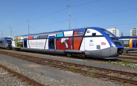 Jouef Dieseltriebwagen  X 73500 SNCF, Imaginalsace, Ep. VI 