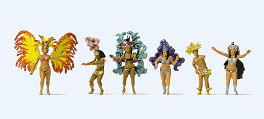 Preiser Figuren Samba Tanzgruppe 